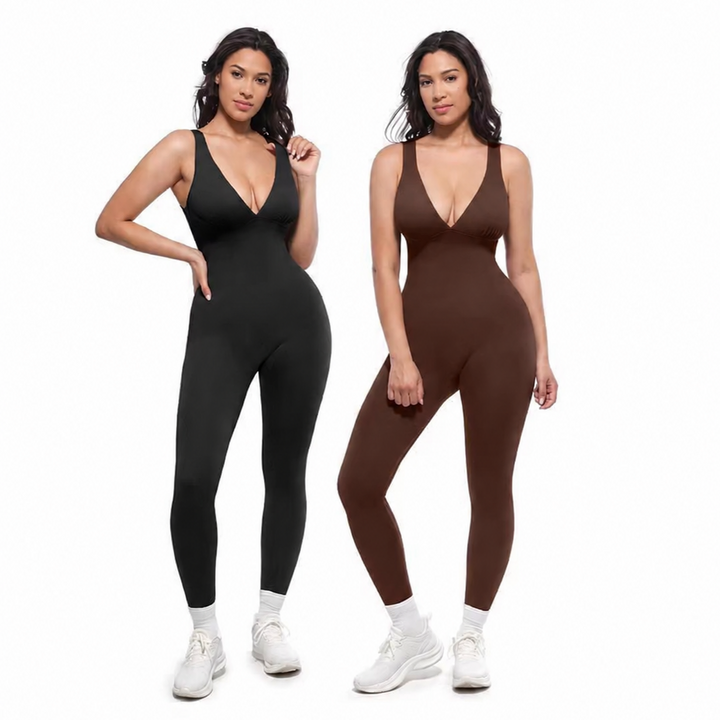 SculptAura Sleek Contour Jumpsuit