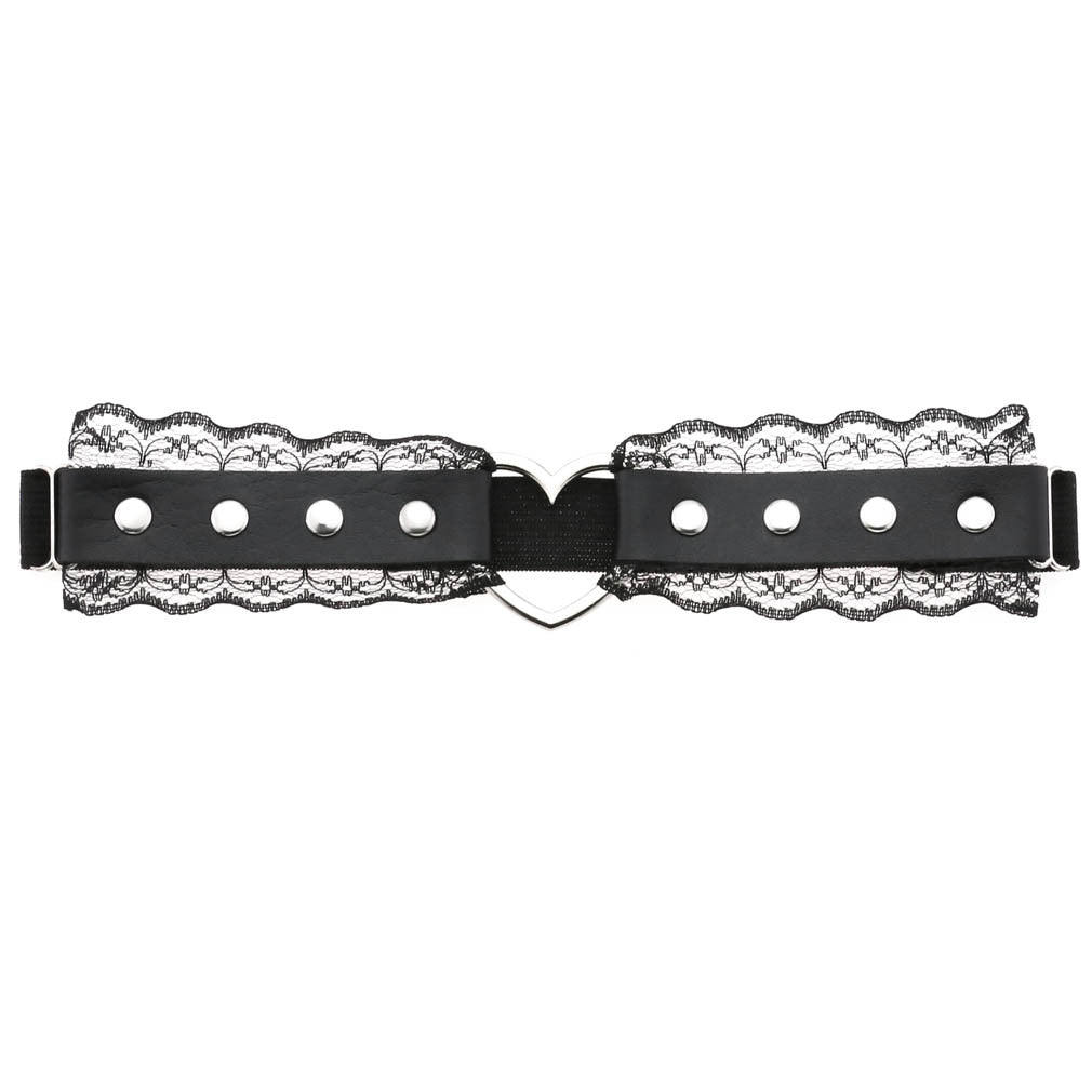 Heart Lace Thigh Garter