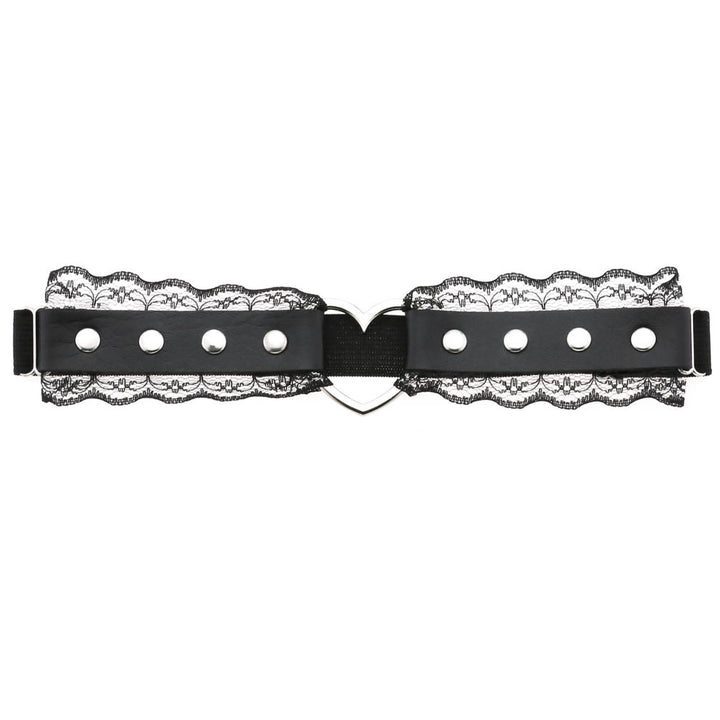Heart Lace Thigh Garter