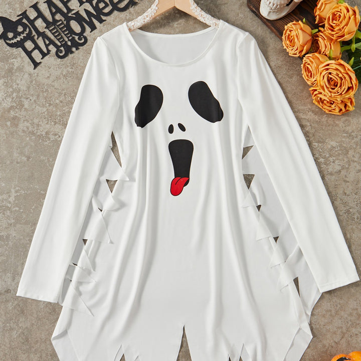 Ghostly Wink Halloween Lounge Romper