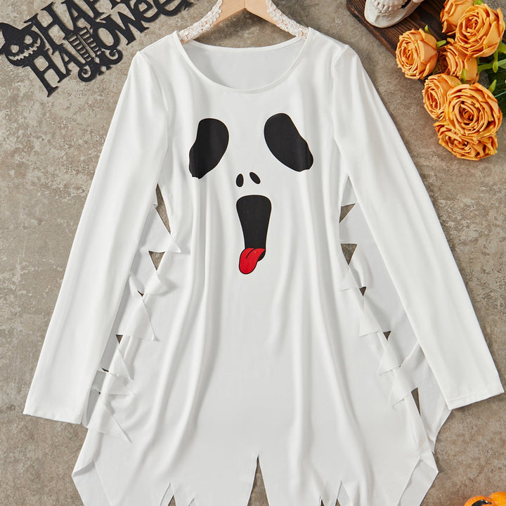 Ghostly Wink Halloween Lounge Romper