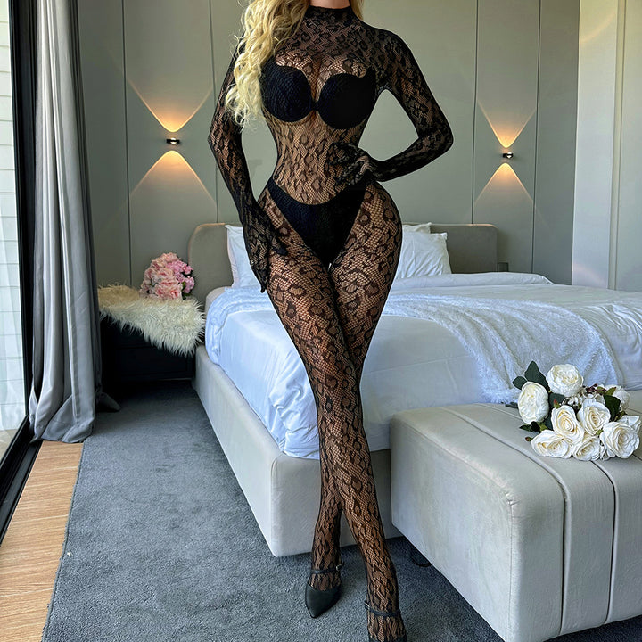 Virelune Sculpted Lace Full-Body Bodystocking