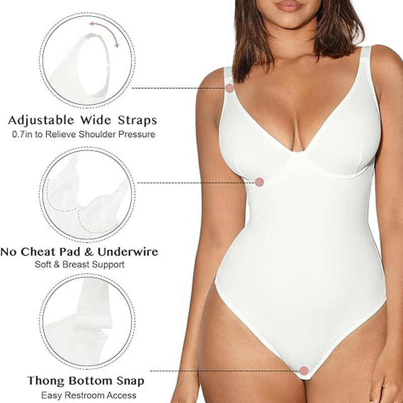 Contour Muse Deep V Sculpting Bodysuit
