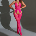 Women's Lace Fishnet Bodystocking - Sexy Sheer Body Stocking Lingerie