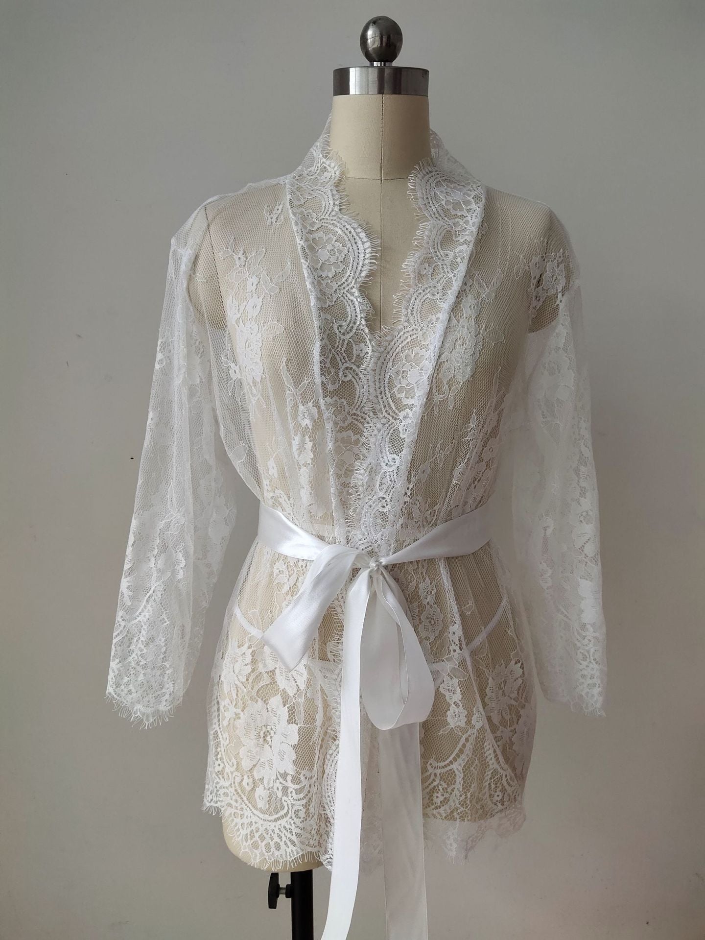 Sexy Sheer Mesh Lingerie Cover Up