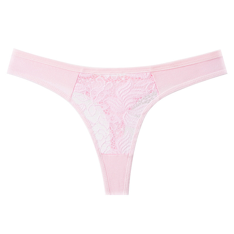 Roselle Radiance Lace Thong