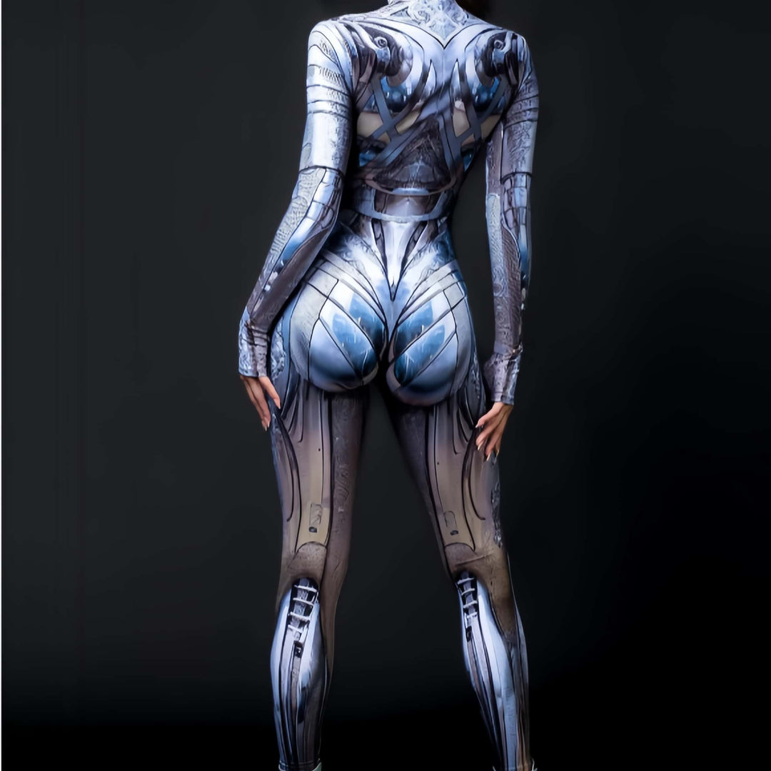 Cryonix Sculpted Cyber Armor Catsuit