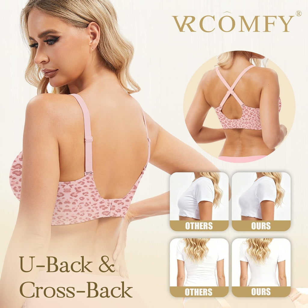 Women's V Neck Wireless Bralette