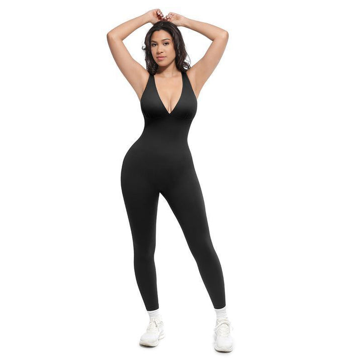 SculptAura Sleek Contour Jumpsuit