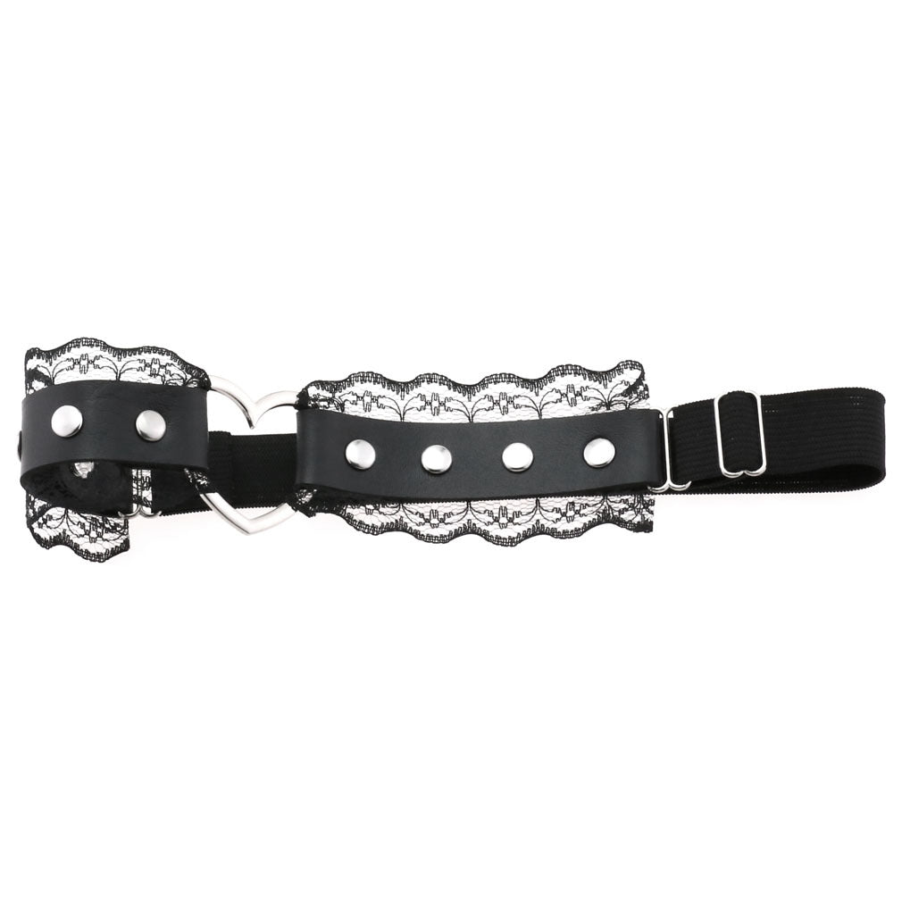 Heart Lace Thigh Garter
