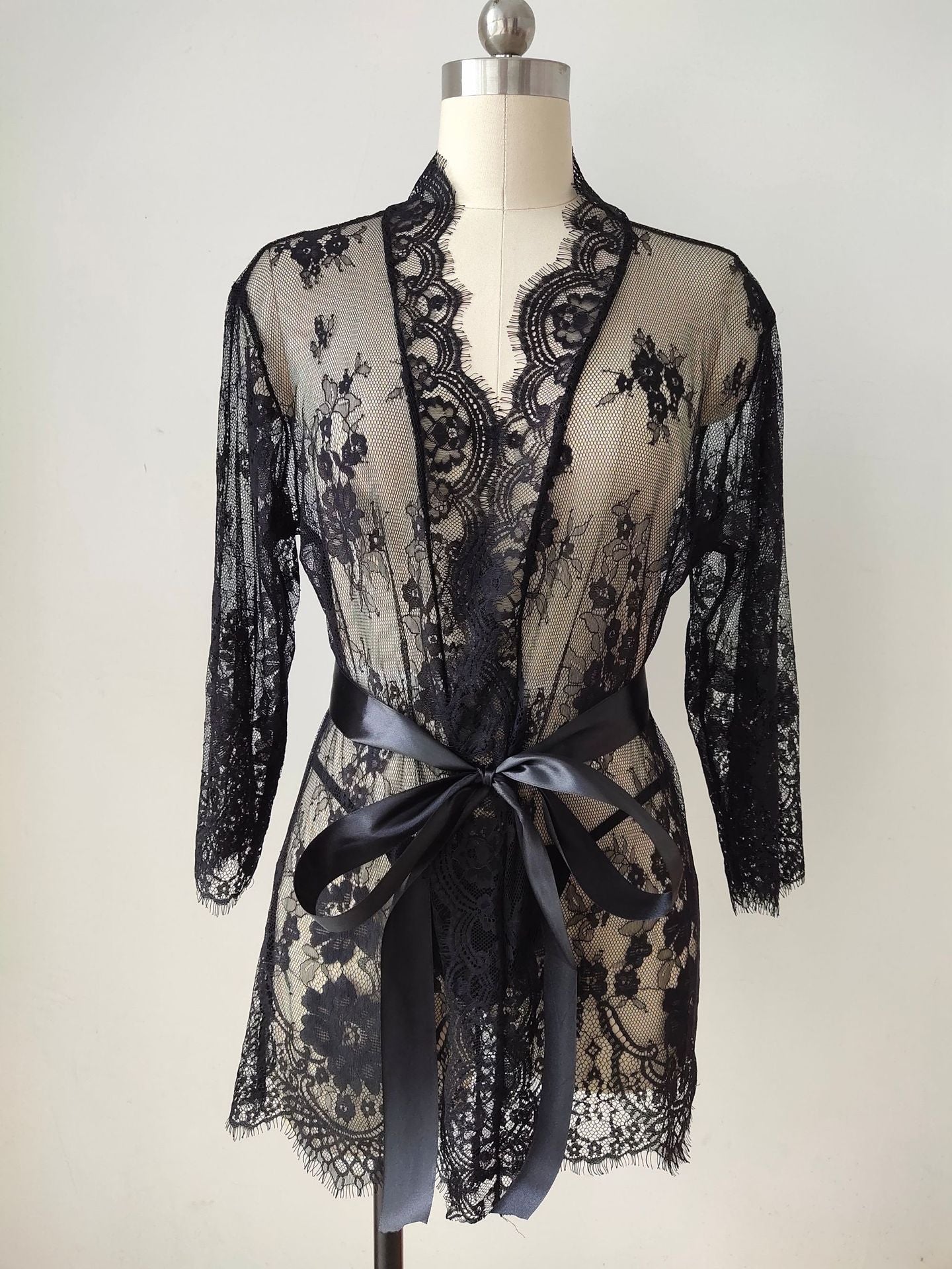 Sexy Sheer Mesh Lingerie Cover Up