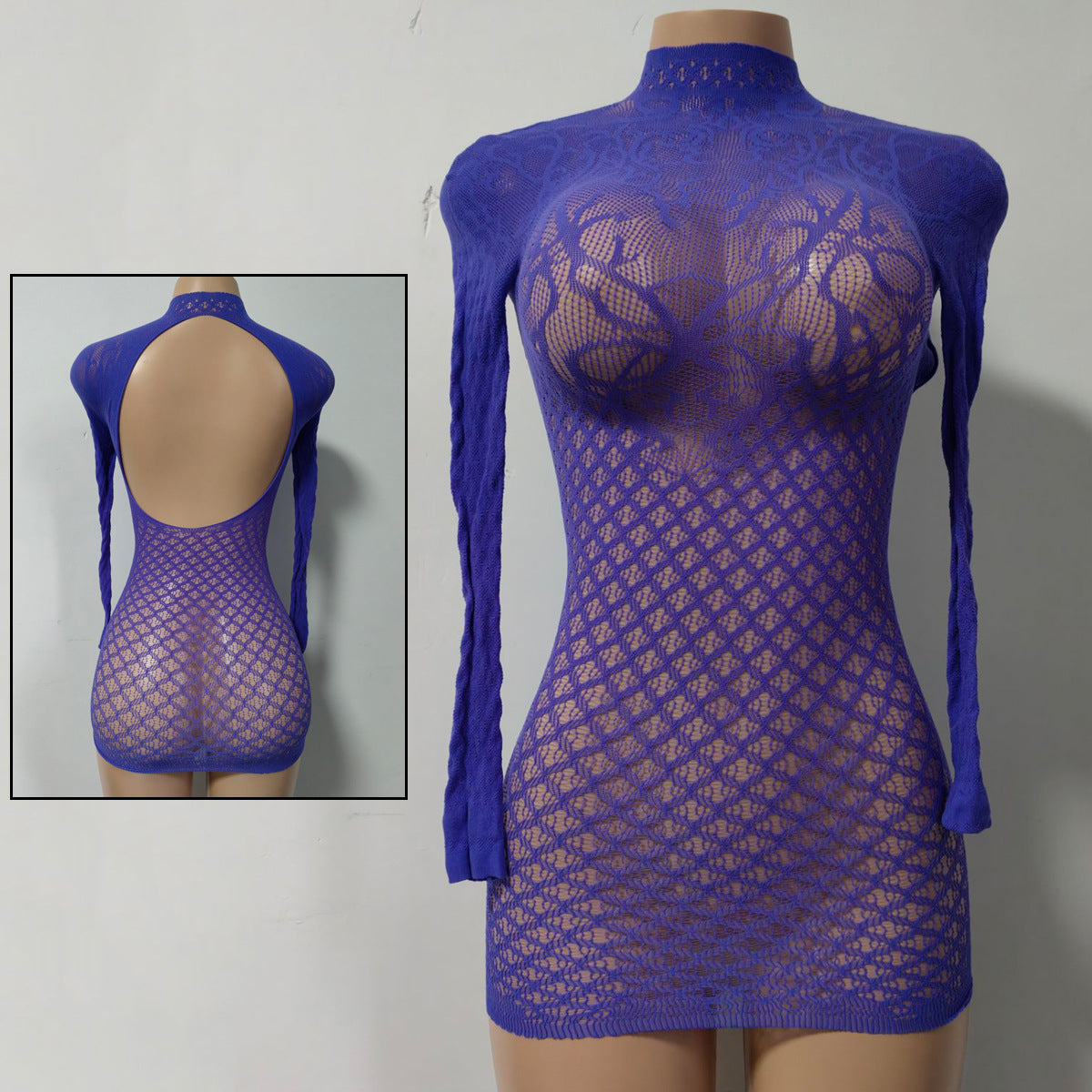 Sheer Lace Dress