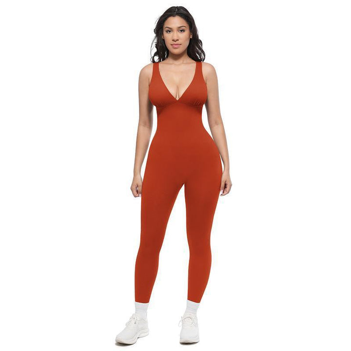 SculptAura Sleek Contour Jumpsuit