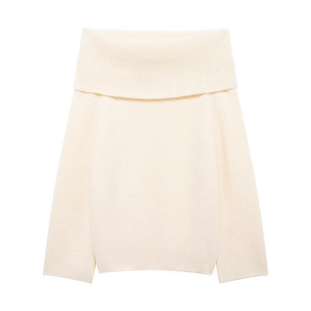 Elaris Off-Shoulder Knit Sweater