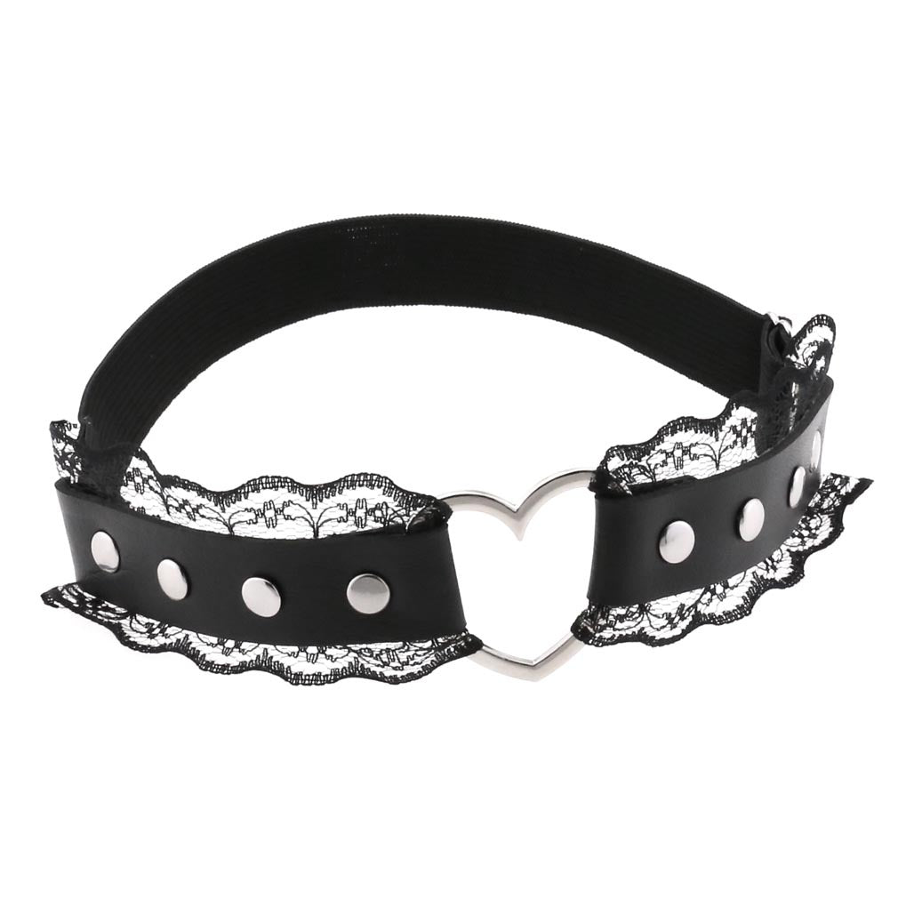 Heart Lace Thigh Garter