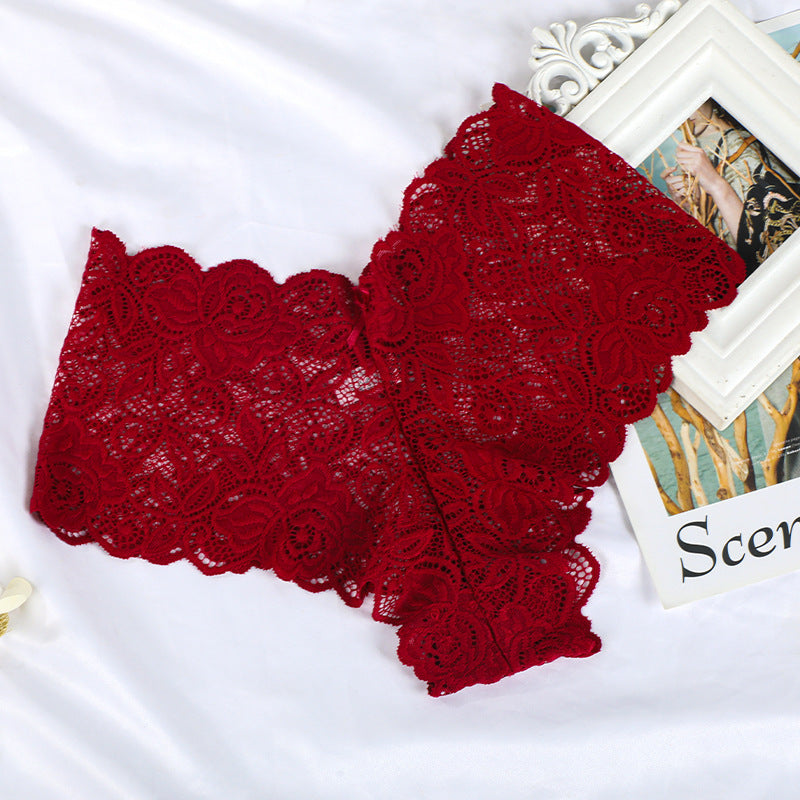 Elara Bloom Lace Comfort Briefs