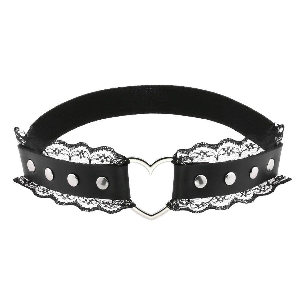 Heart Lace Thigh Garter