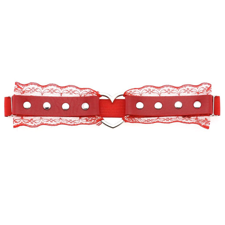 Heart Lace Thigh Garter