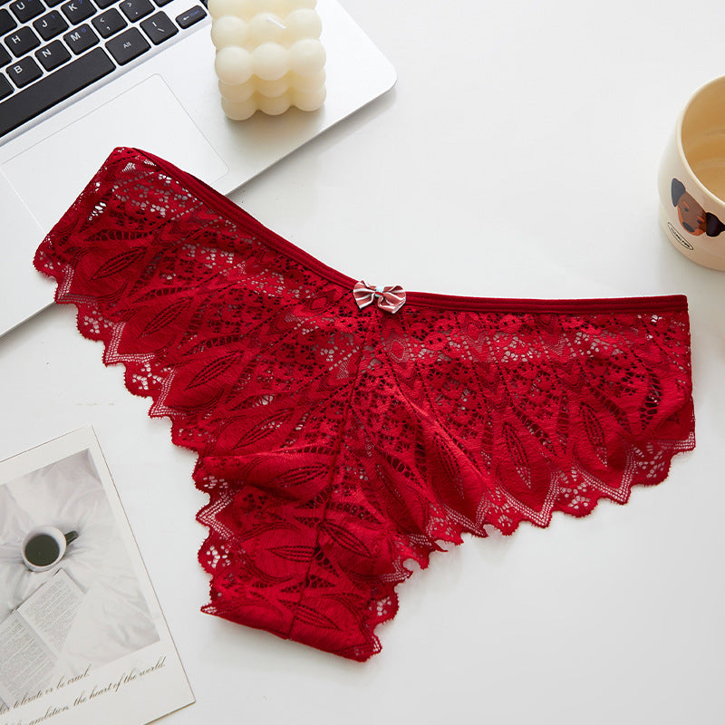 Lunara Grace Scallop Lace Briefs